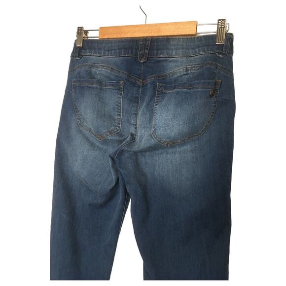 Democracy Jeans Womens 6 Ab Solution Jegging Booty Lift Mid Rise Skinny Blue - Picture 13 of 16